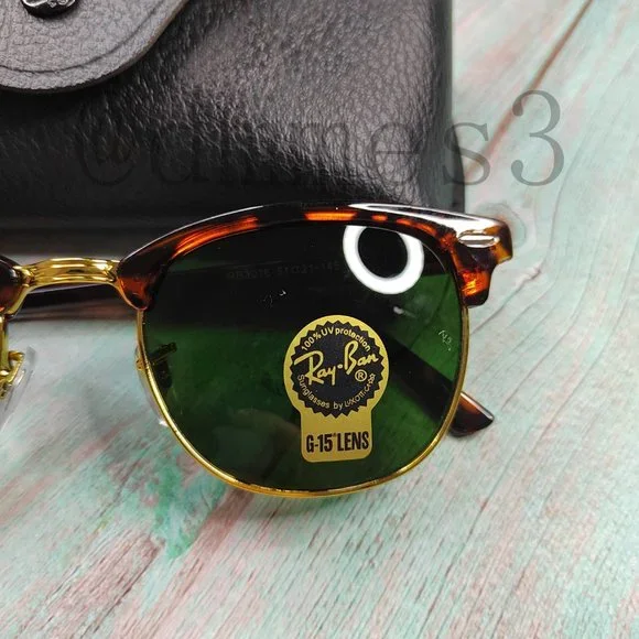 ?Ray-Ban New 3016 Sunglasses 51MM Green gold frame Ray-Ban | Accessories | Rayban New 36 Sunglasses 51mm Green  main image 4